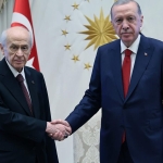 Cumhurbaşkanı Erdoğan MHP Genel Başkanı Bahçeli ile görüşüyor